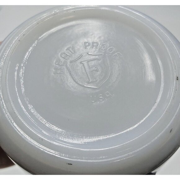 Federal Glass Zodiac Mug-Black and Gold-Milk Glass-1970s-Aquarius-Water Carrier - Picture 3 of 3